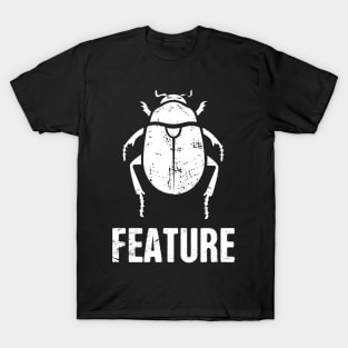 Feature Or Bug?  - Funny CS Software Developer T-Shirt